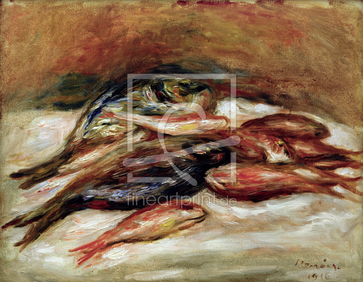 Bild-Nr.: 30006590 P.-A.Renoir, Stilleben mit Fischen Bild-Nr.: 30006590 P.-A.Renoir, Stilleben mit Fischen erstellt von Renoir, Pierre-Auguste