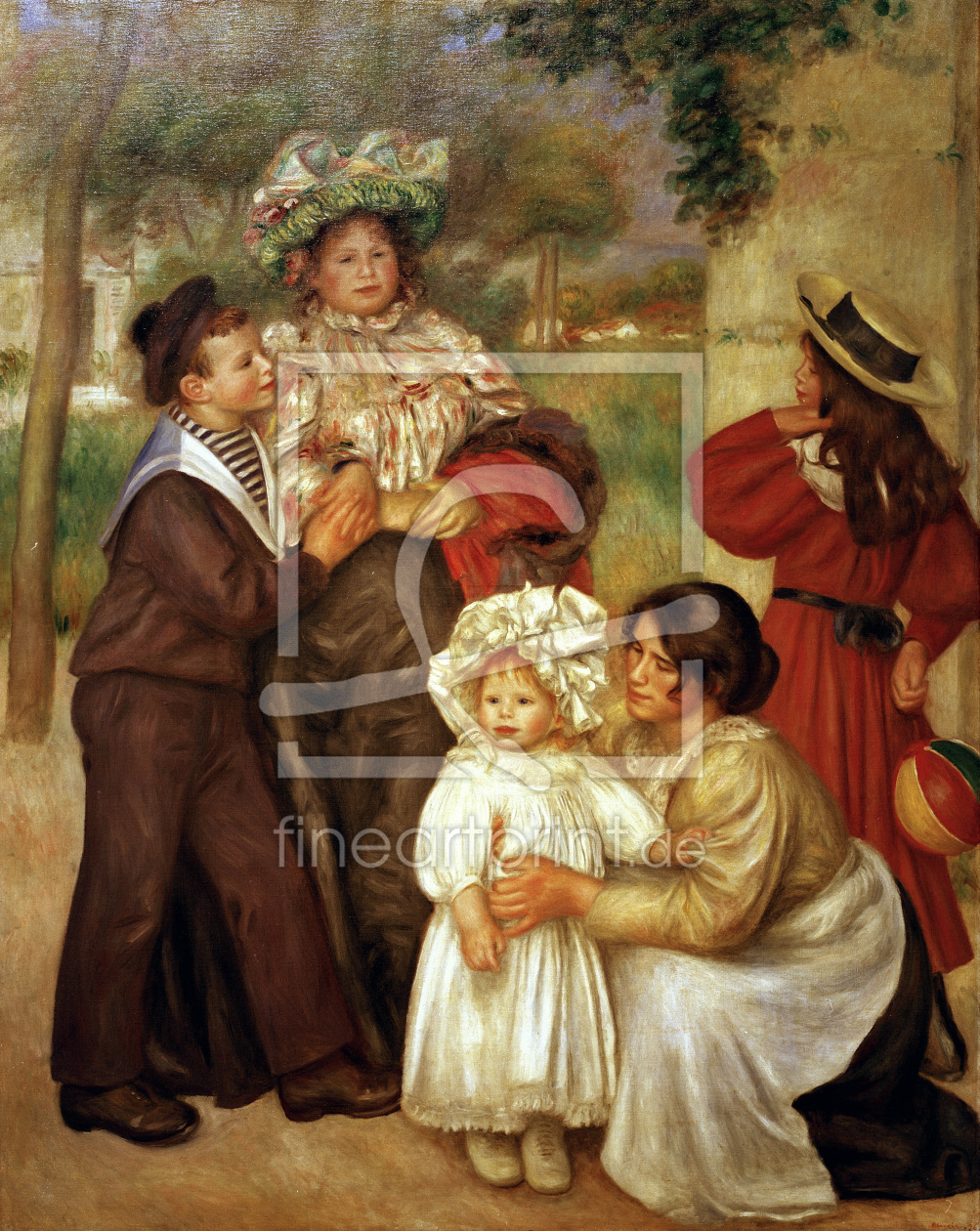 Bild-Nr.: 30006594 Renoir / La famille d'artiste / 1896 erstellt von Renoir, Pierre-Auguste