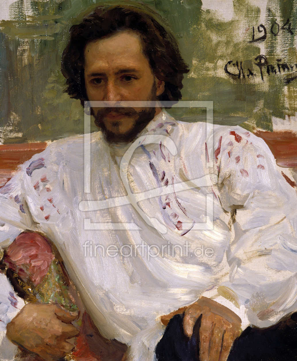 Bild-Nr.: 30006666 Leonid Andrejew / Gemälde von Repin erstellt von Repin, Ilja Jefimowitsch