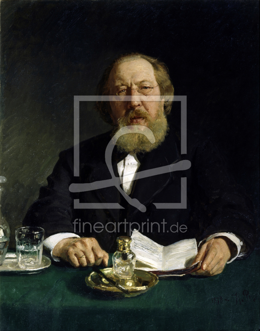 Bild-Nr.: 30006704 Iwan S. Aksakow / Gem.v.Repin erstellt von Repin, Ilja Jefimowitsch