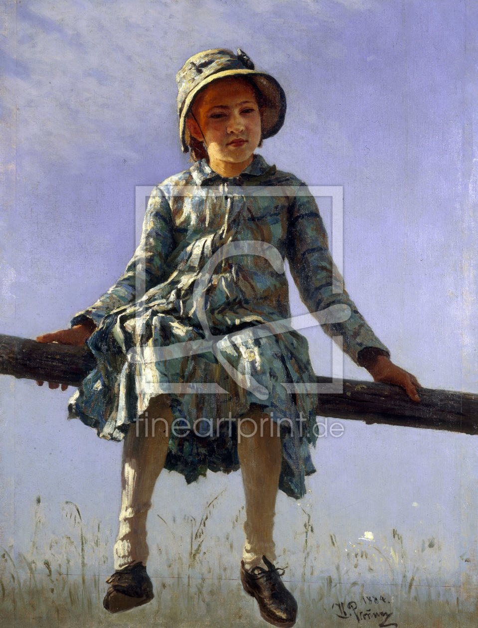 Bild-Nr.: 30006736 Ilya Repin / Butterfly / 1884 erstellt von Repin, Ilja Jefimowitsch