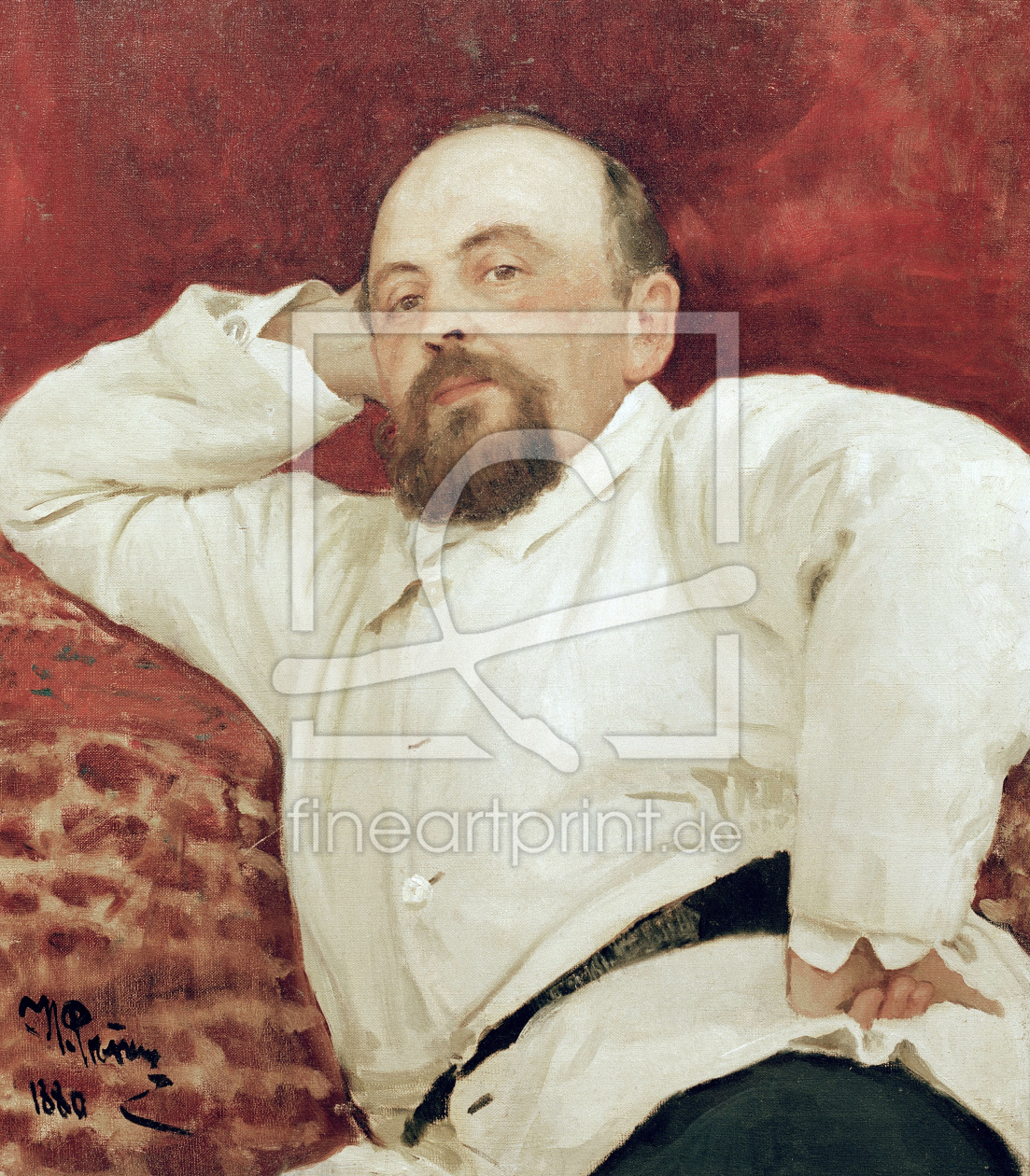 Bild-Nr.: 30006756 S.I.Mamontow / Painting by Repin erstellt von Repin, Ilja Jefimowitsch