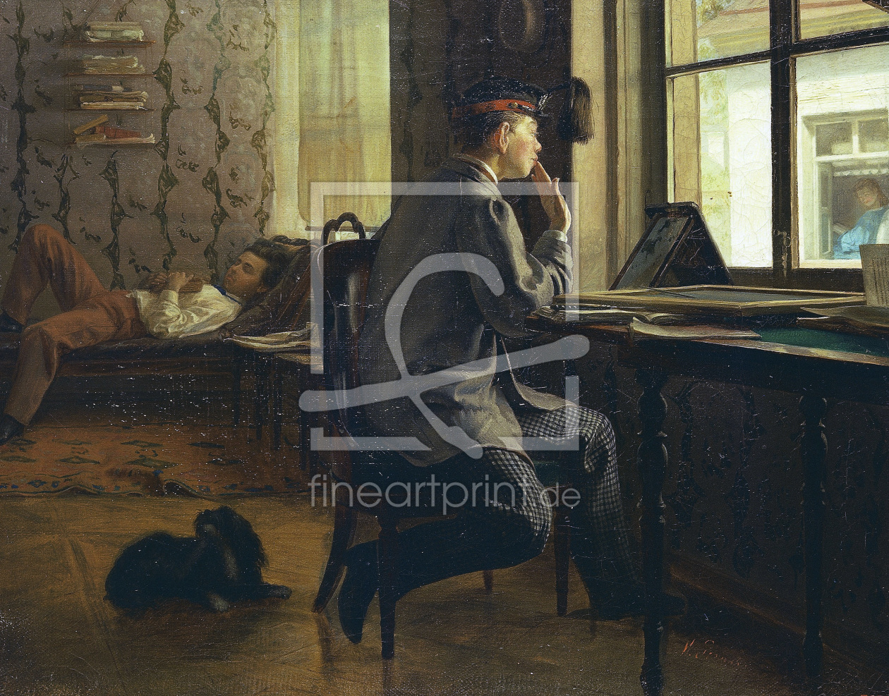Bild-Nr.: 30006828 I. Repin, Vorbereitung a.d. Prüfung Bild-Nr.: 30006828 I. Repin, Vorbereitung a.d. Prüfung erstellt von Repin, Ilja Jefimowitsch