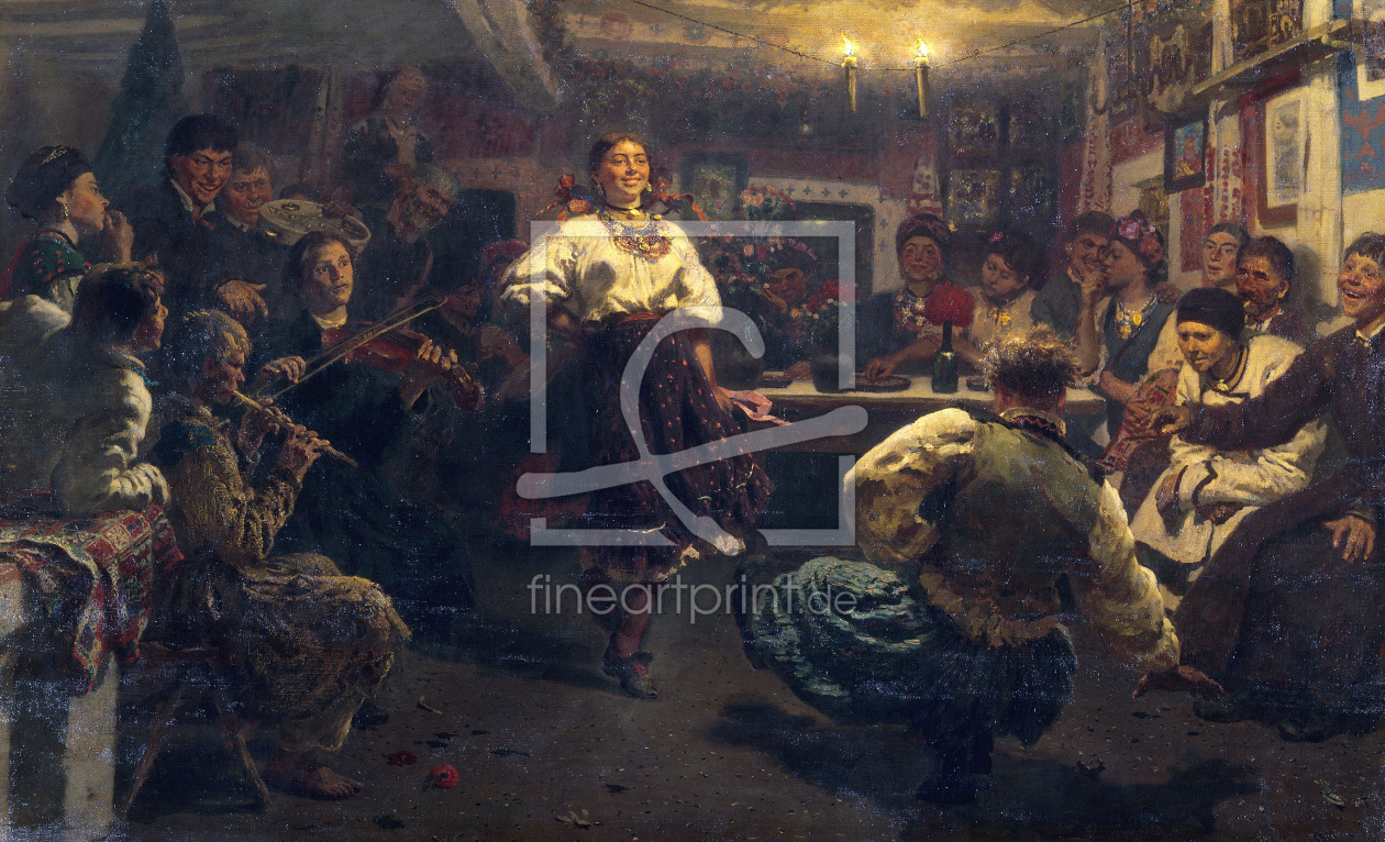 Bild-Nr.: 30006830 Repin / Jolly Eve.in th.Village / 1881 erstellt von Repin, Ilja Jefimowitsch