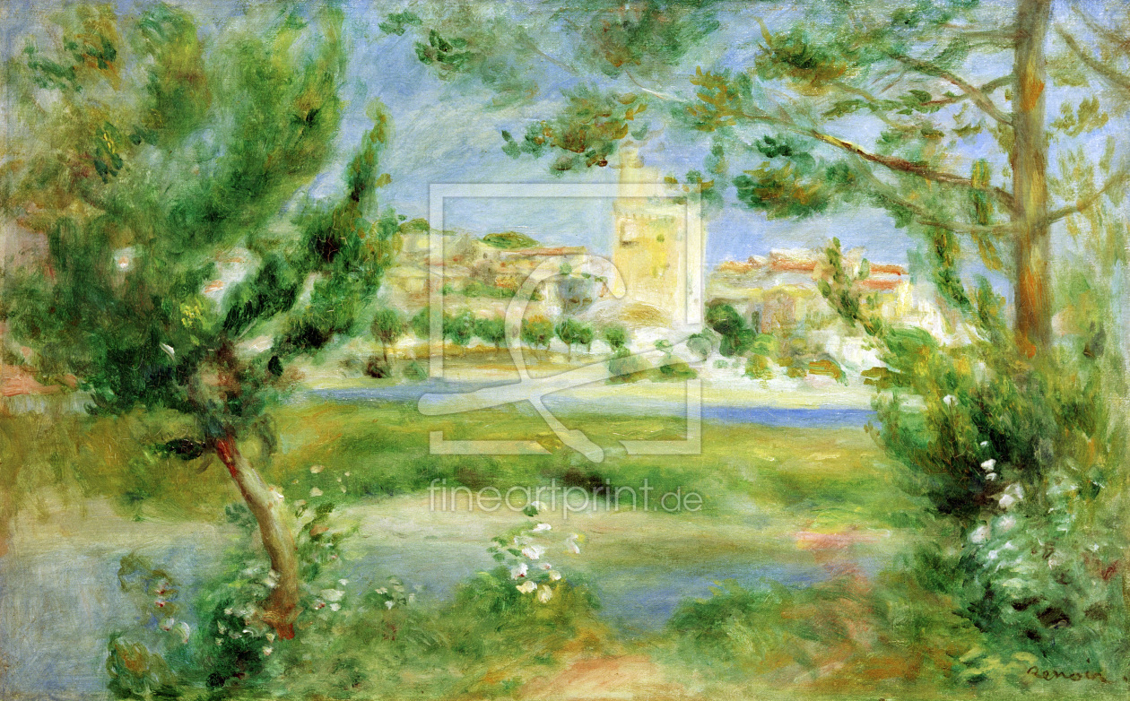 Bild-Nr.: 30006882 Renoir / Villeneuve-les-Avignon / 1901 erstellt von Renoir, Pierre-Auguste