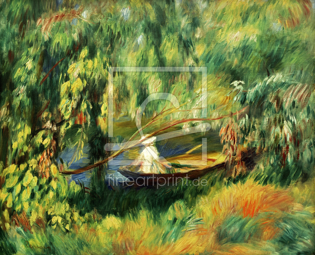 Bild-Nr.: 30006884 Renoir / The barque / 1878/80 Bild-Nr.: 30006884 Renoir / The barque / 1878/80 erstellt von Renoir, Pierre-Auguste