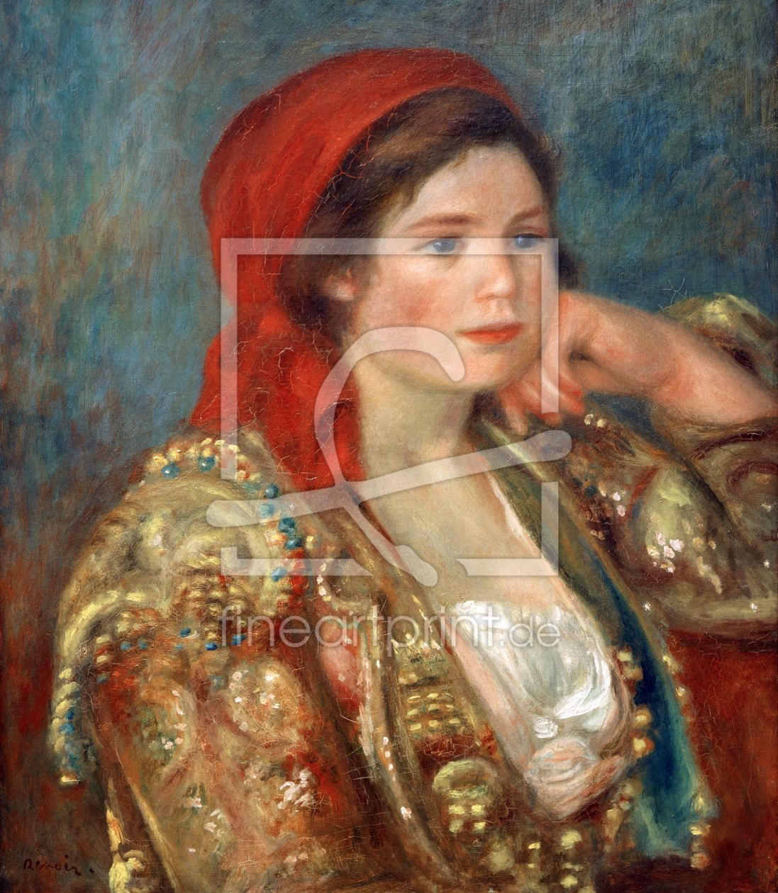 Bild-Nr.: 30006920 A.Renoir, Mädchen mit spanischer Jacke erstellt von Renoir, Pierre-Auguste