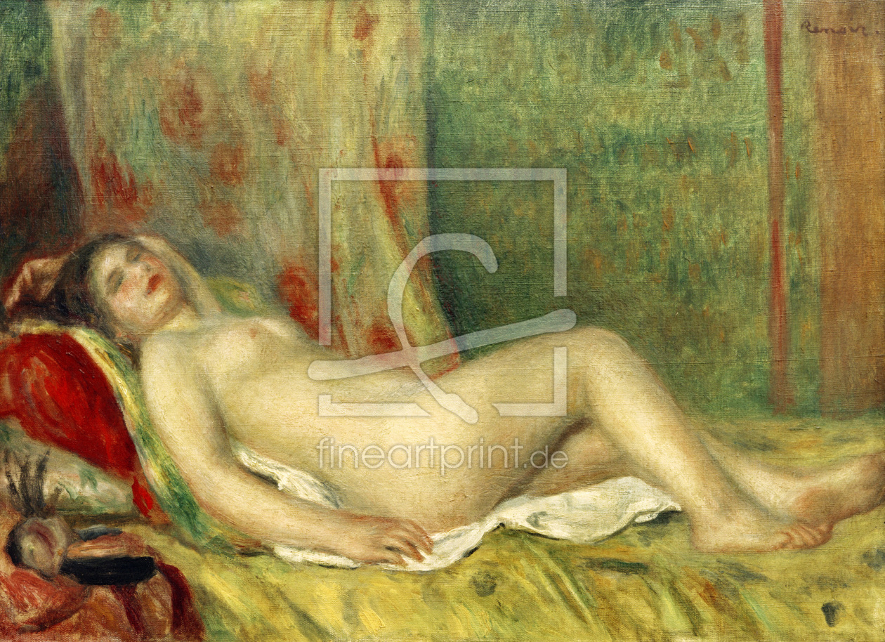 Bild-Nr.: 30006938 A.Renoir, Ruhender Akt erstellt von Renoir, Pierre-Auguste