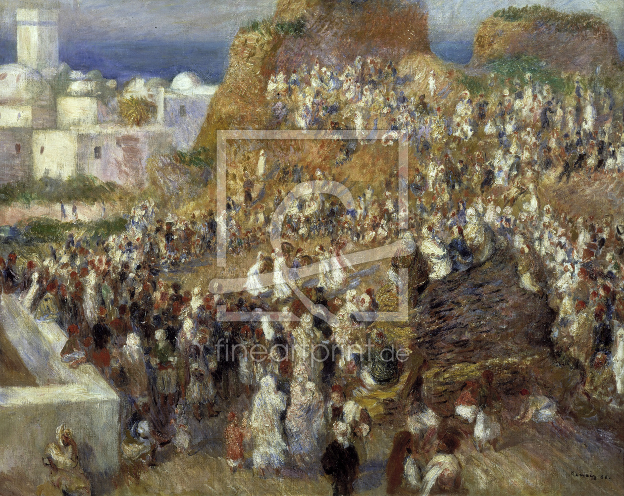 Bild-Nr.: 30006942 Renoir / La Mosquee, fete arabe / 1881 Bild-Nr.: 30006942 Renoir / La Mosquee, fete arabe / 1881 erstellt von Renoir, Pierre-Auguste