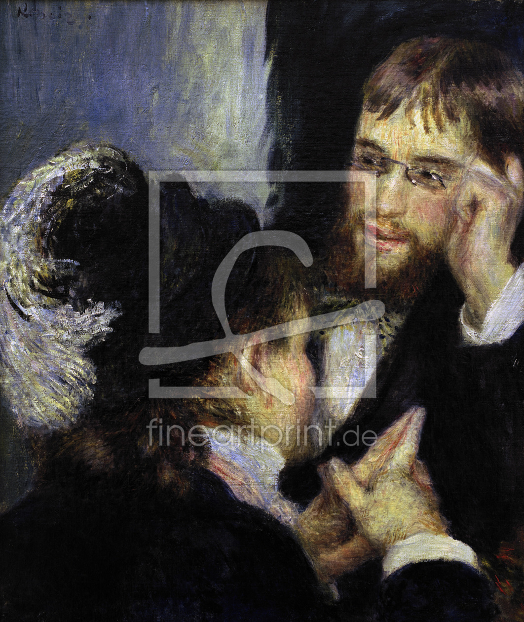 Bild-Nr.: 30007012 Renoir / The conversation / c.1878 erstellt von Renoir, Pierre-Auguste