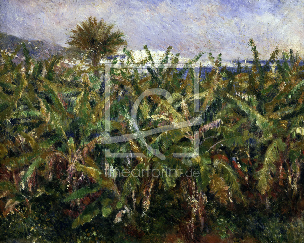 Bild-Nr.: 30007038 Renoir / Banana Plantation / 1881 erstellt von Renoir, Pierre-Auguste