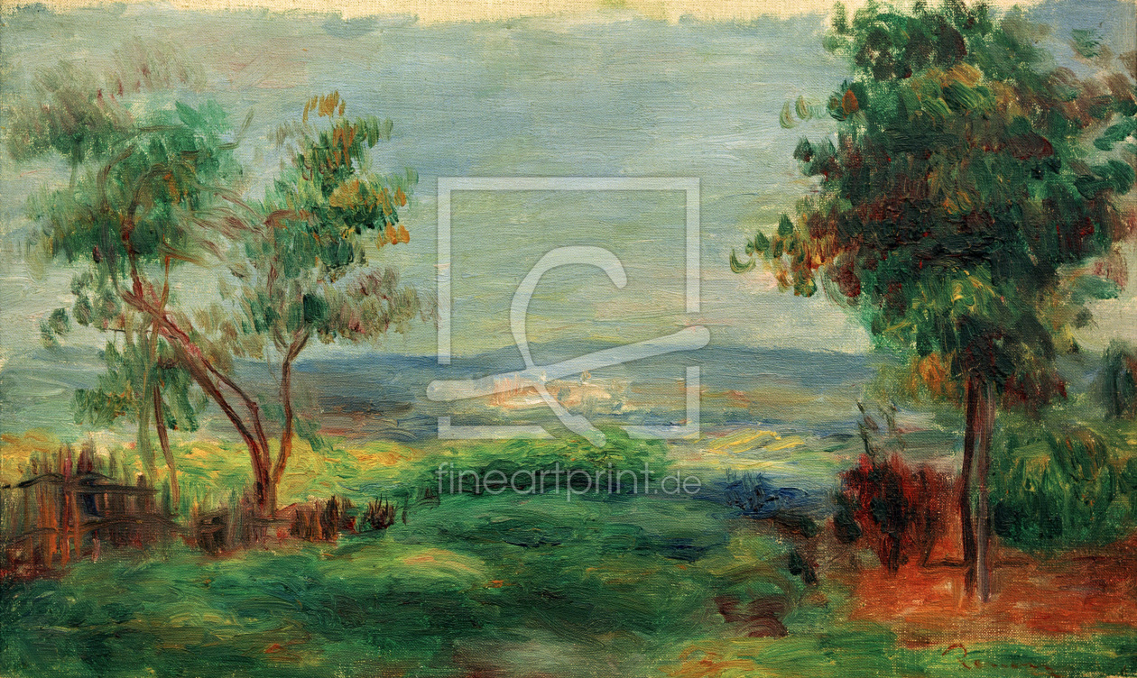 Bild-Nr.: 30007048 A.Renoir, Landschaft erstellt von Renoir, Pierre-Auguste