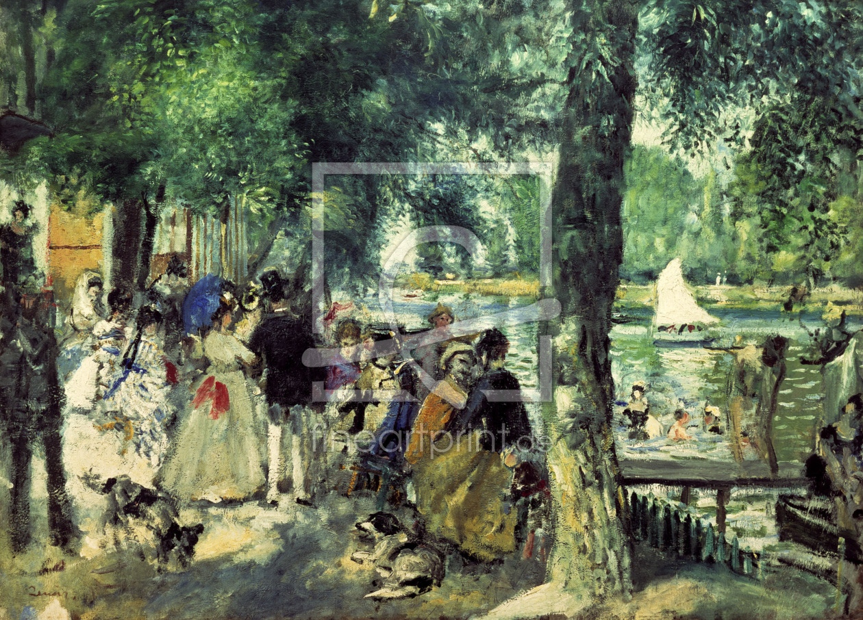 Bild-Nr.: 30007070 Renoir / Bath in the Seine / 1869 erstellt von Renoir, Pierre-Auguste