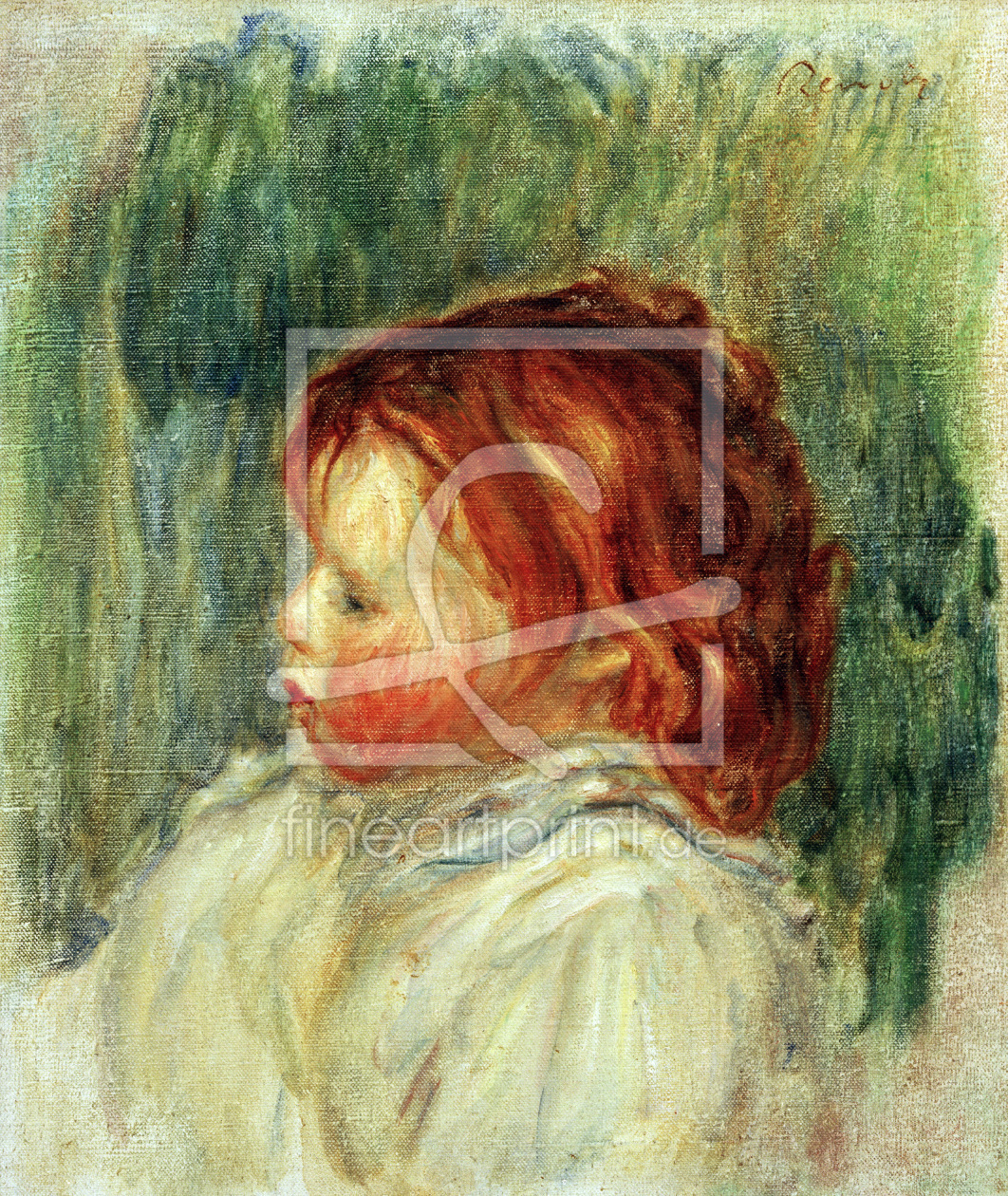 Bild-Nr.: 30007106 A.Renoir, Kinderbildnis erstellt von Renoir, Pierre-Auguste