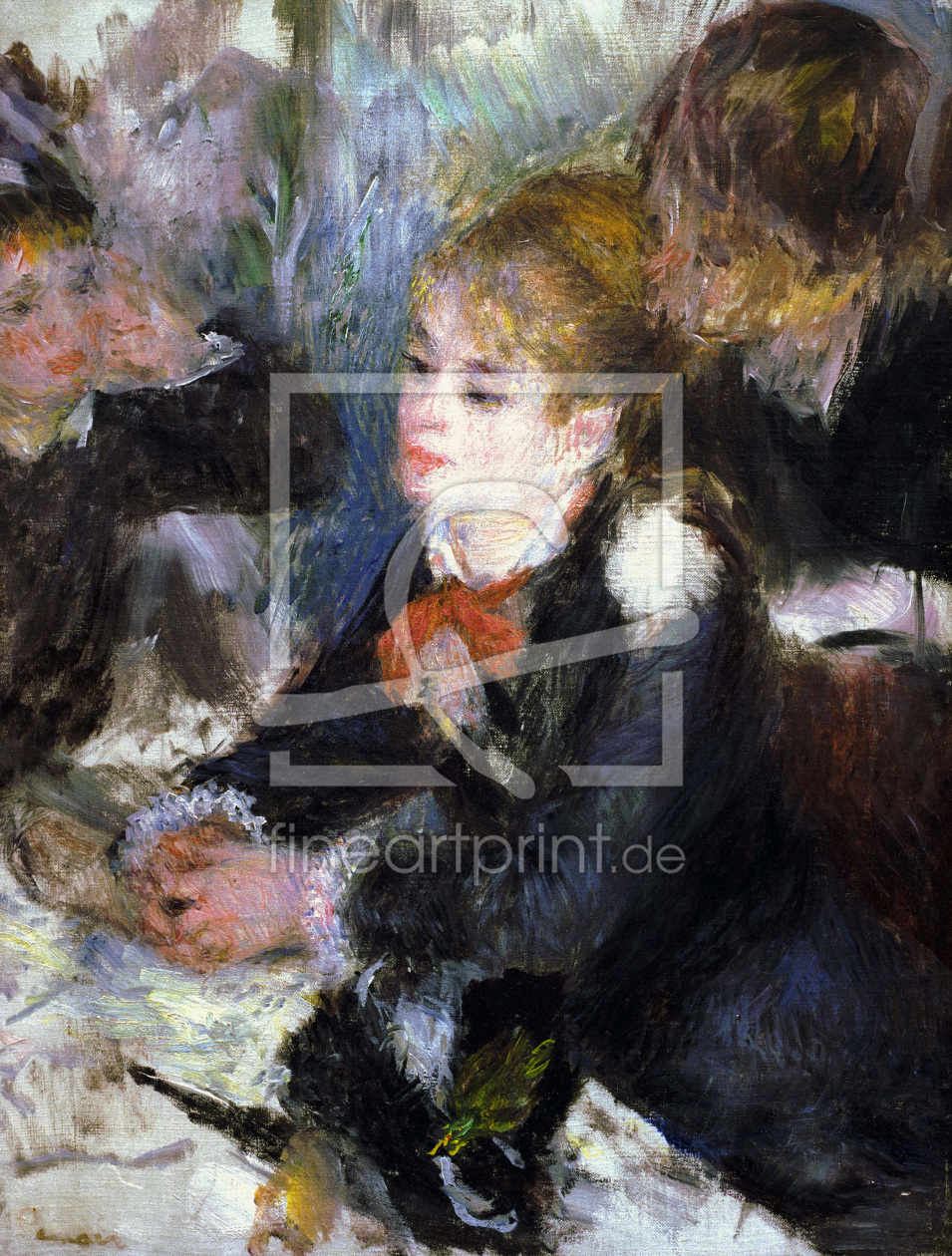 Bild-Nr.: 30007112 Renoir / At the milliner / 1878 erstellt von Renoir, Pierre-Auguste