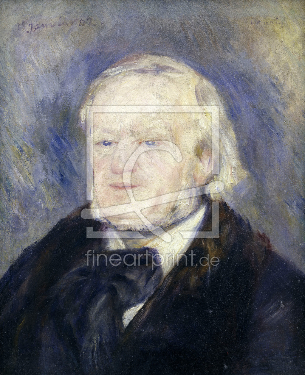 Bild-Nr.: 30007128 Richard Wagner / Portrait by Renoir erstellt von Renoir, Pierre-Auguste
