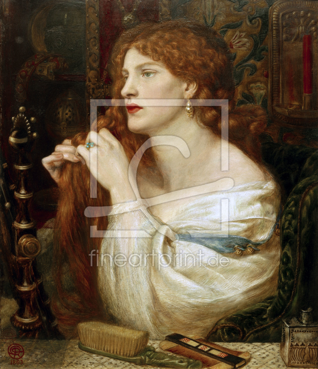 Bild-Nr.: 30007158 D.G.Rossetti, Fazio's Mistress, 1863 erstellt von Rossetti, Dante Gabriel