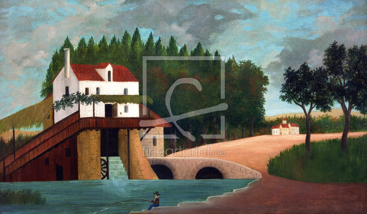 Bild-Nr.: 30007258 H.Rousseau, The Mill erstellt von Rousseau, Henri Julien Felix