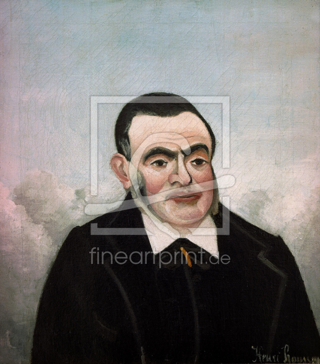 Bild-Nr.: 30007274 H.Rousseau, Portrait of a Man erstellt von Rousseau, Henri Julien Felix