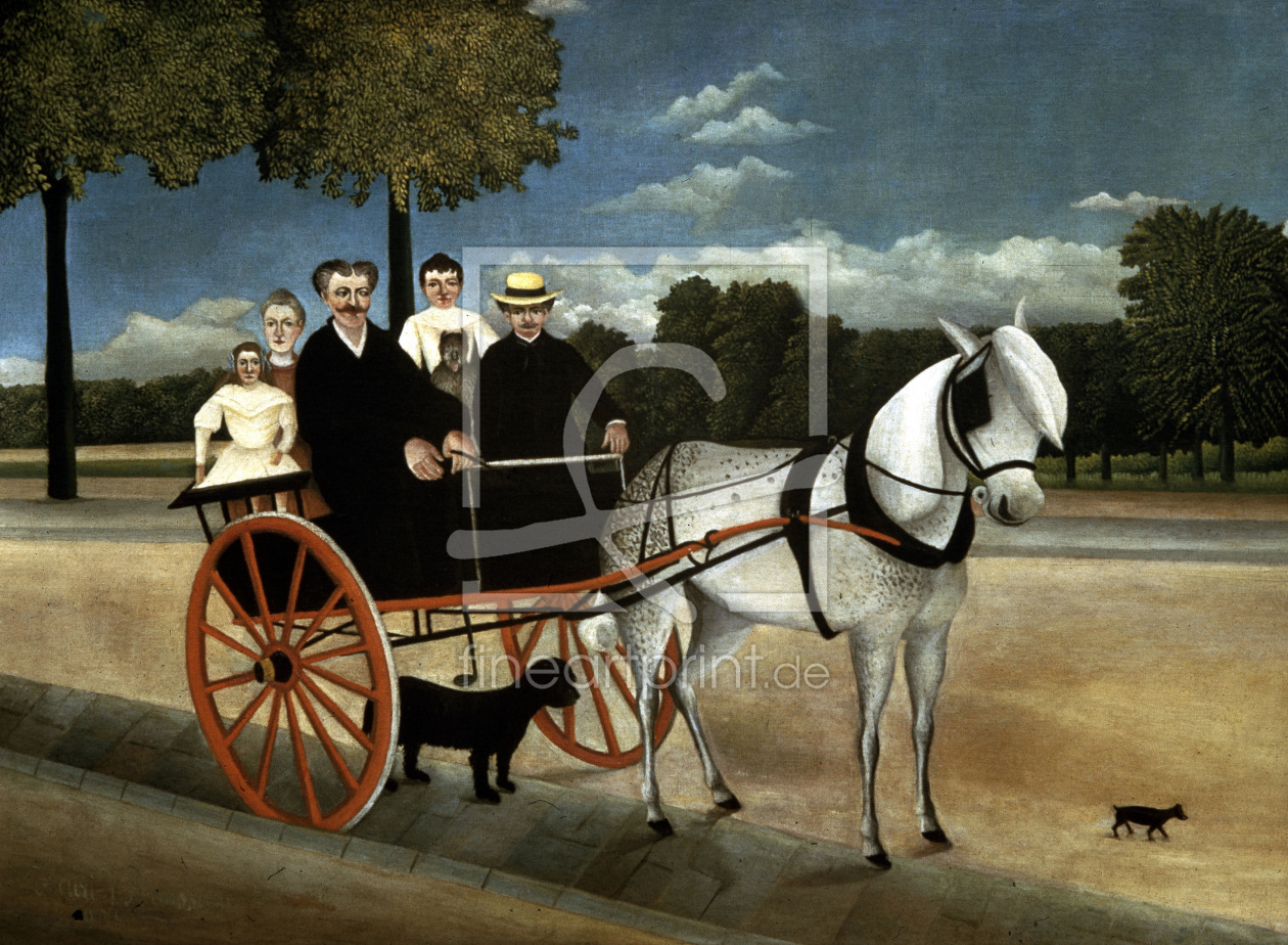 Bild-Nr.: 30007306 Rousseau,H./Cart of Père Juniet/1908 erstellt von Rousseau, Henri Julien Felix