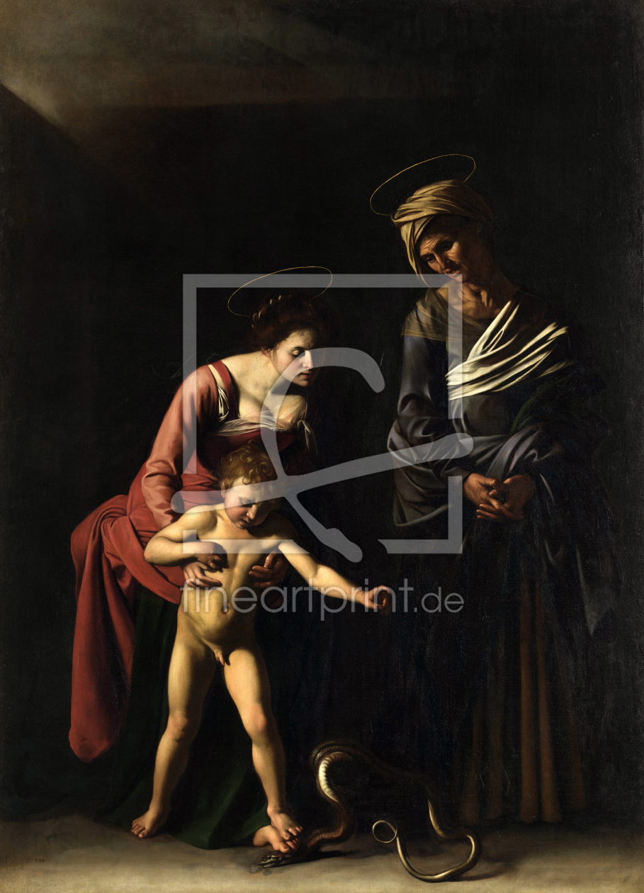 Bild-Nr.: 30007342 Caravaggio, Madonna dei Palafrenieri erstellt von da Caravaggio, Michelangelo Merisi