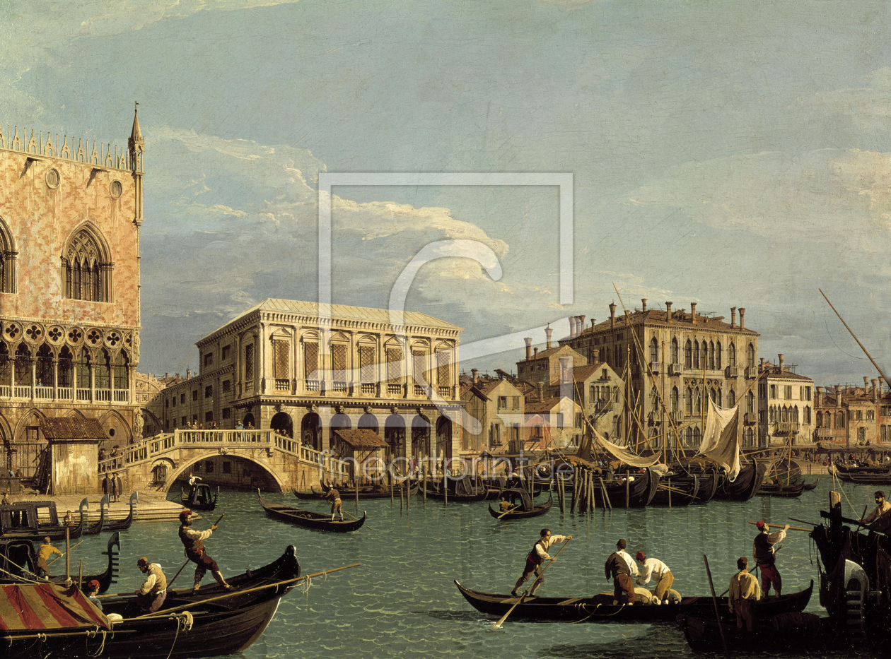 Bild-Nr.: 30007405 Canaletto / Palaces of Doge & Justice erstellt von Canal, Giovanni Antonio & Bellotto, Bernardo