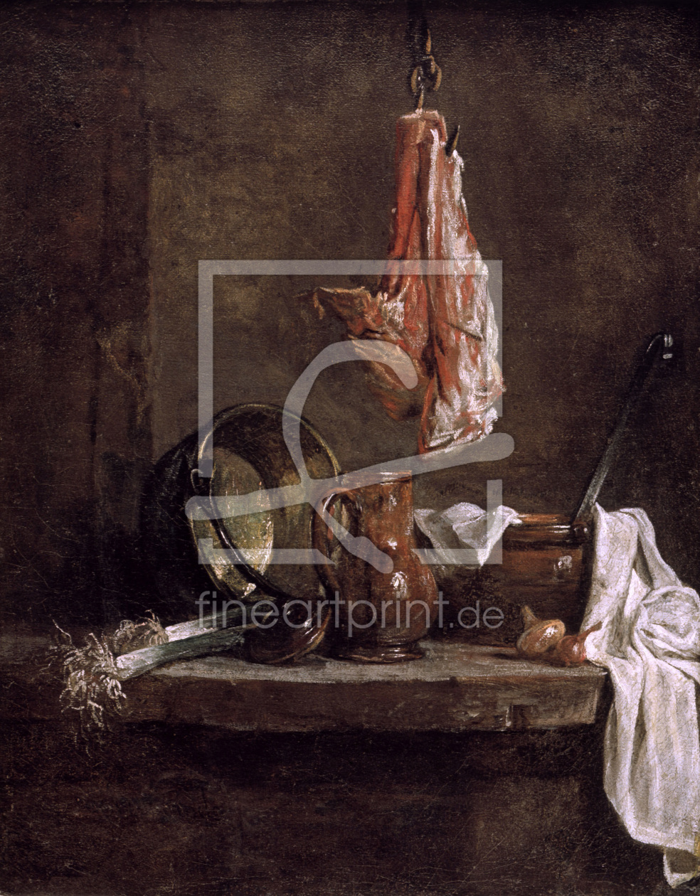Bild-Nr.: 30007433 Chardin, Stilleben mit Fleischstücken erstellt von Chardin, Jean Siméon