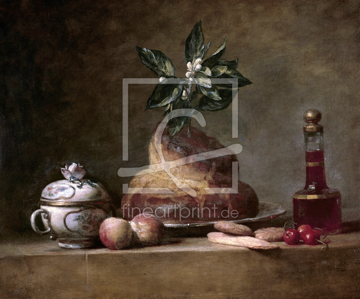 Bild-Nr.: 30007449 Chardin / Still life with brioche / 1763 erstellt von Chardin, Jean Siméon