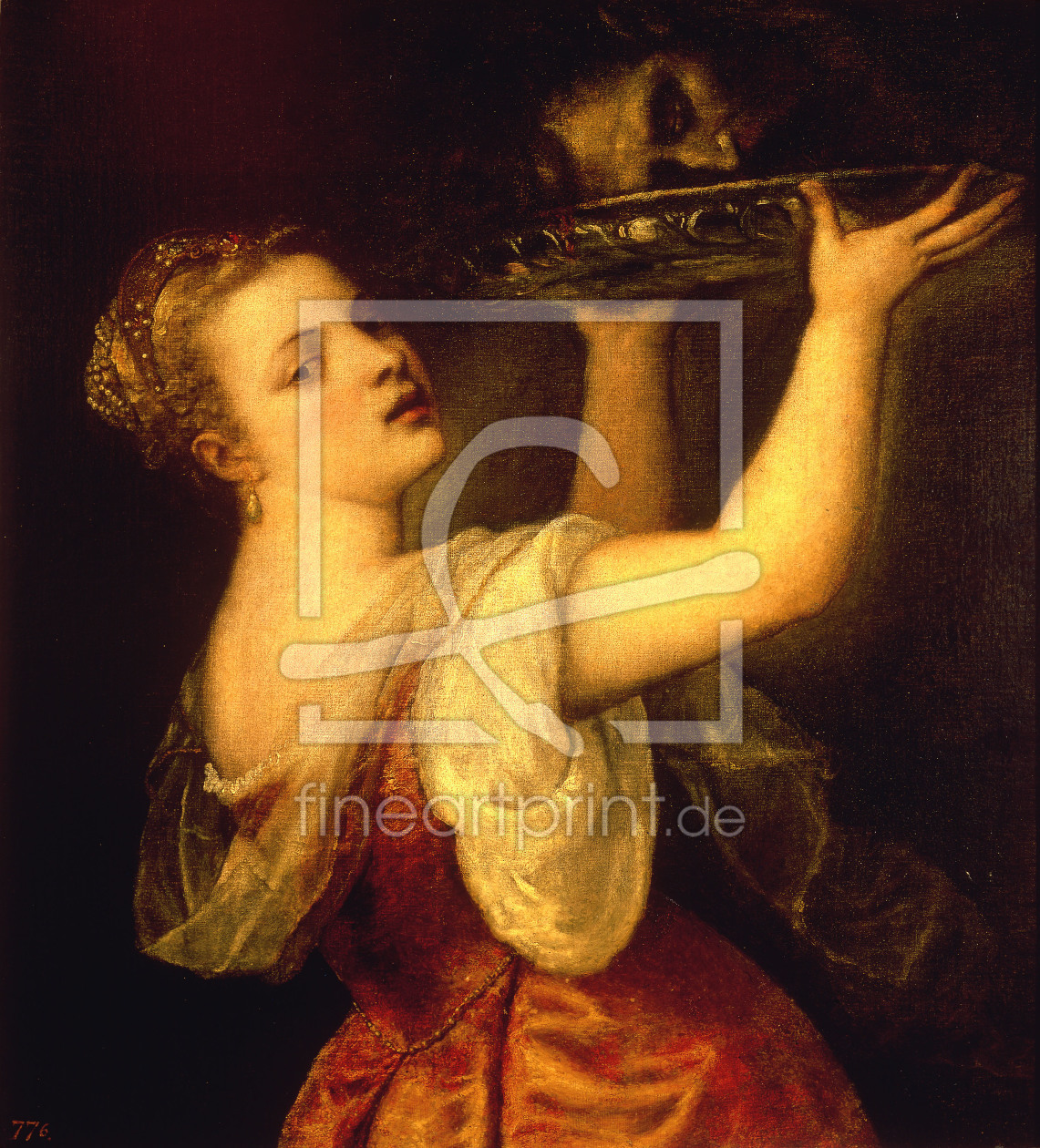 Bild-Nr.: 30007467 Titian / Salome with raised Platter erstellt von Vecellio, Tiziano