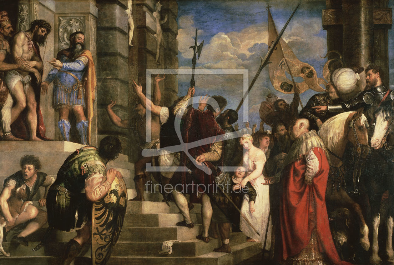 Bild-Nr.: 30007475 Titian / Ecco Homo / 1543 erstellt von Vecellio, Tiziano