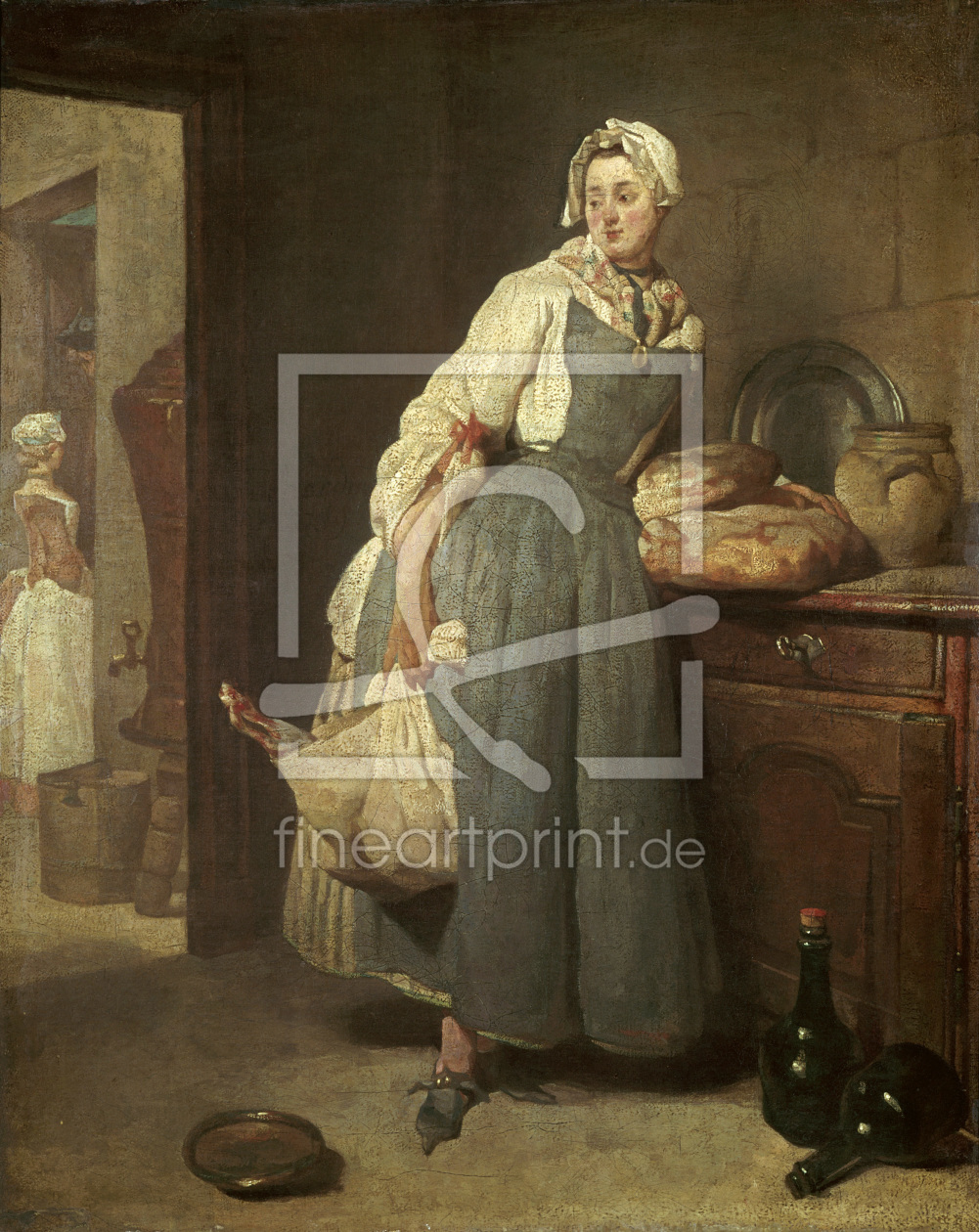 Bild-Nr.: 30007509 Chardin / The Messenger / 1739 erstellt von Chardin, Jean Siméon