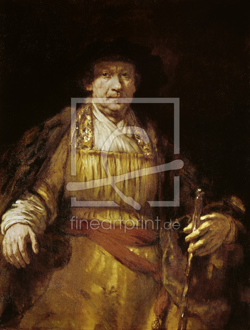 Bild-Nr.: 30007533 Rembrandt, Selbstbildnis 1658 erstellt von Rembrandt Harmenszoon van Rijn