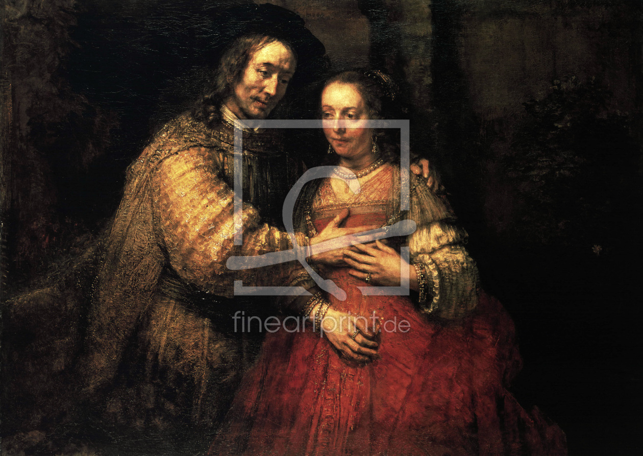 Bild-Nr.: 30007583 Rembrandt, The Jewish Bride / c.1663 erstellt von Rembrandt Harmenszoon van Rijn