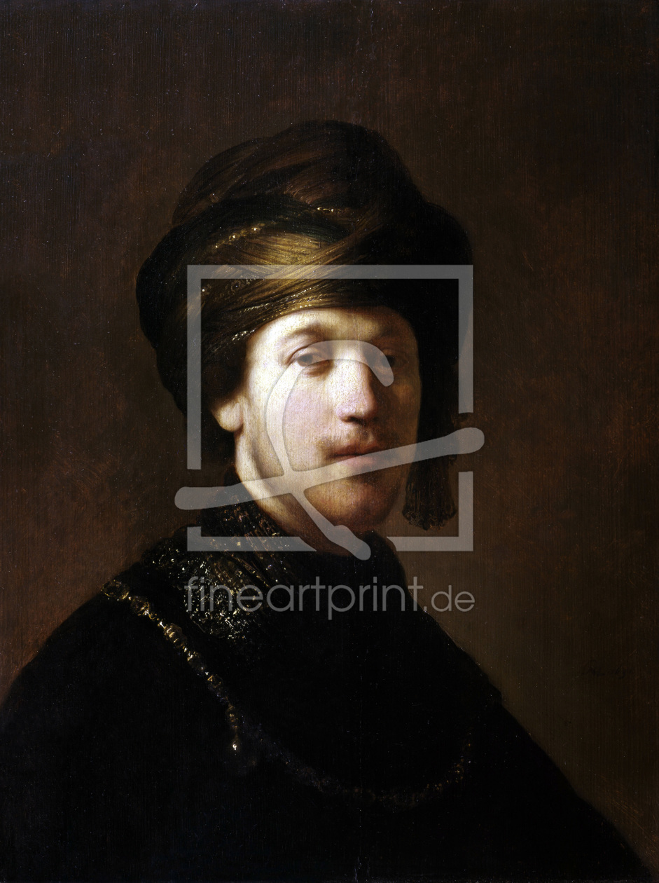 Bild-Nr.: 30007721 Rembrandt, Junger Orientale erstellt von Rembrandt Harmenszoon van Rijn
