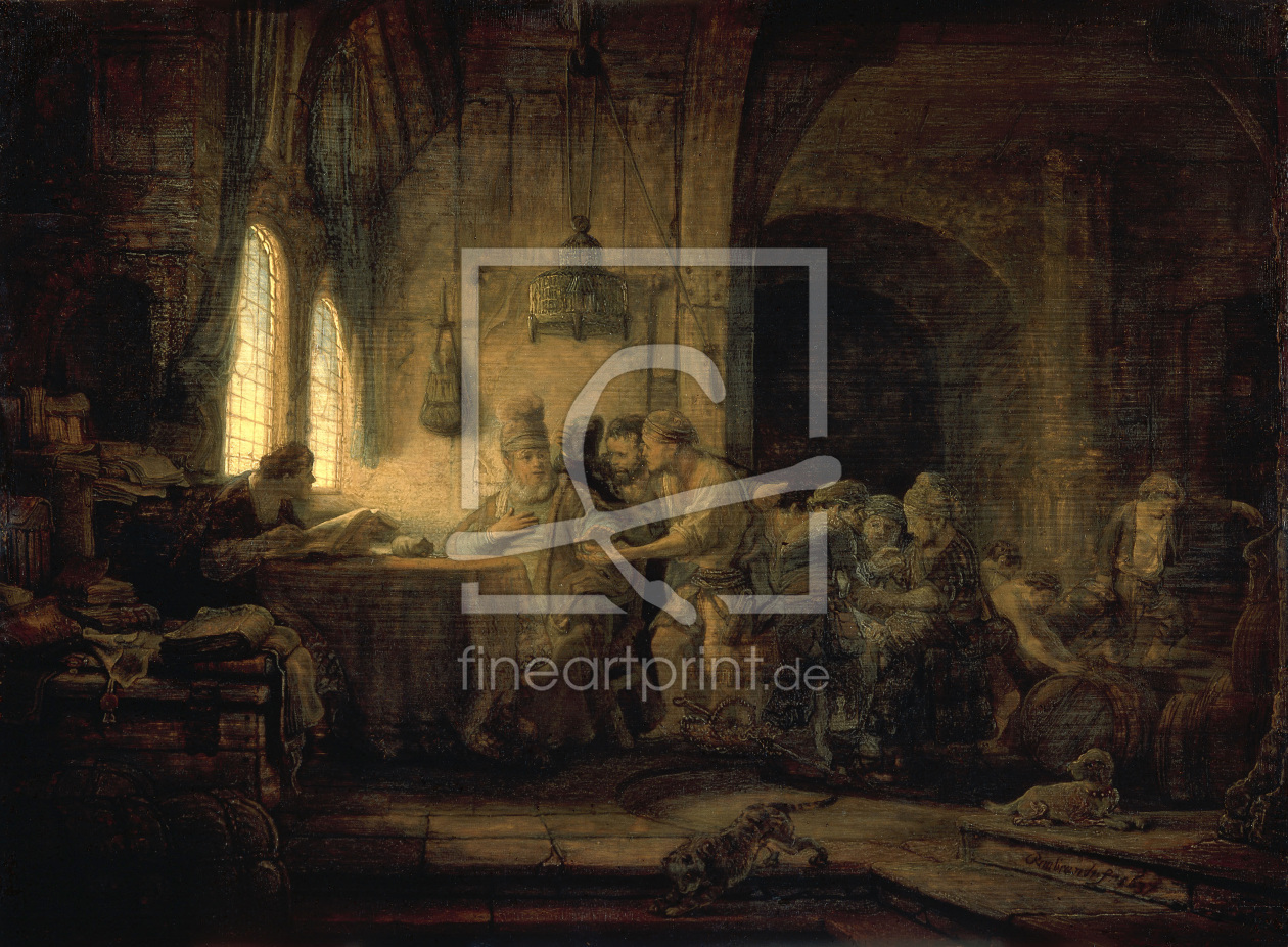 Bild-Nr.: 30007729 Rembrandt / Workers in the Yineyard erstellt von Rembrandt Harmenszoon van Rijn