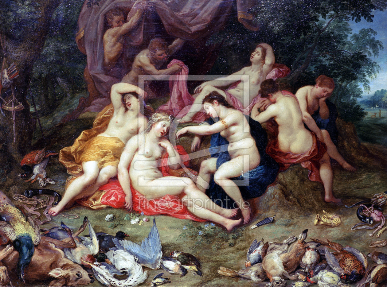 Bild-Nr.: 30007803 Brueghel t.E. / Diana and Nymphs /c.1620 erstellt von Jan Brueghel der Ältere