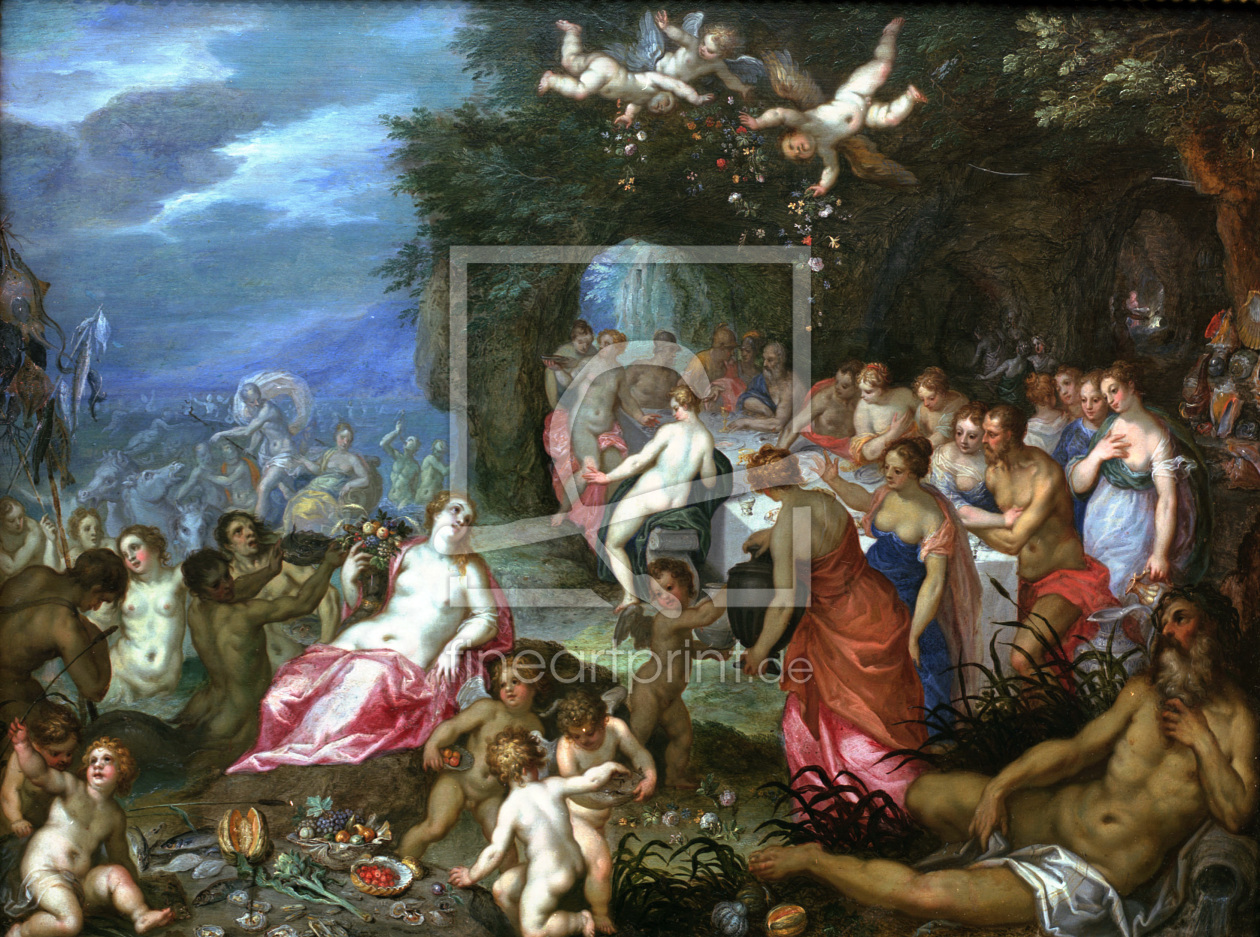 Bild-Nr.: 30007823 Balen a.Brueghel /Feast of the Gods/1620 erstellt von Jan Brueghel der Ältere