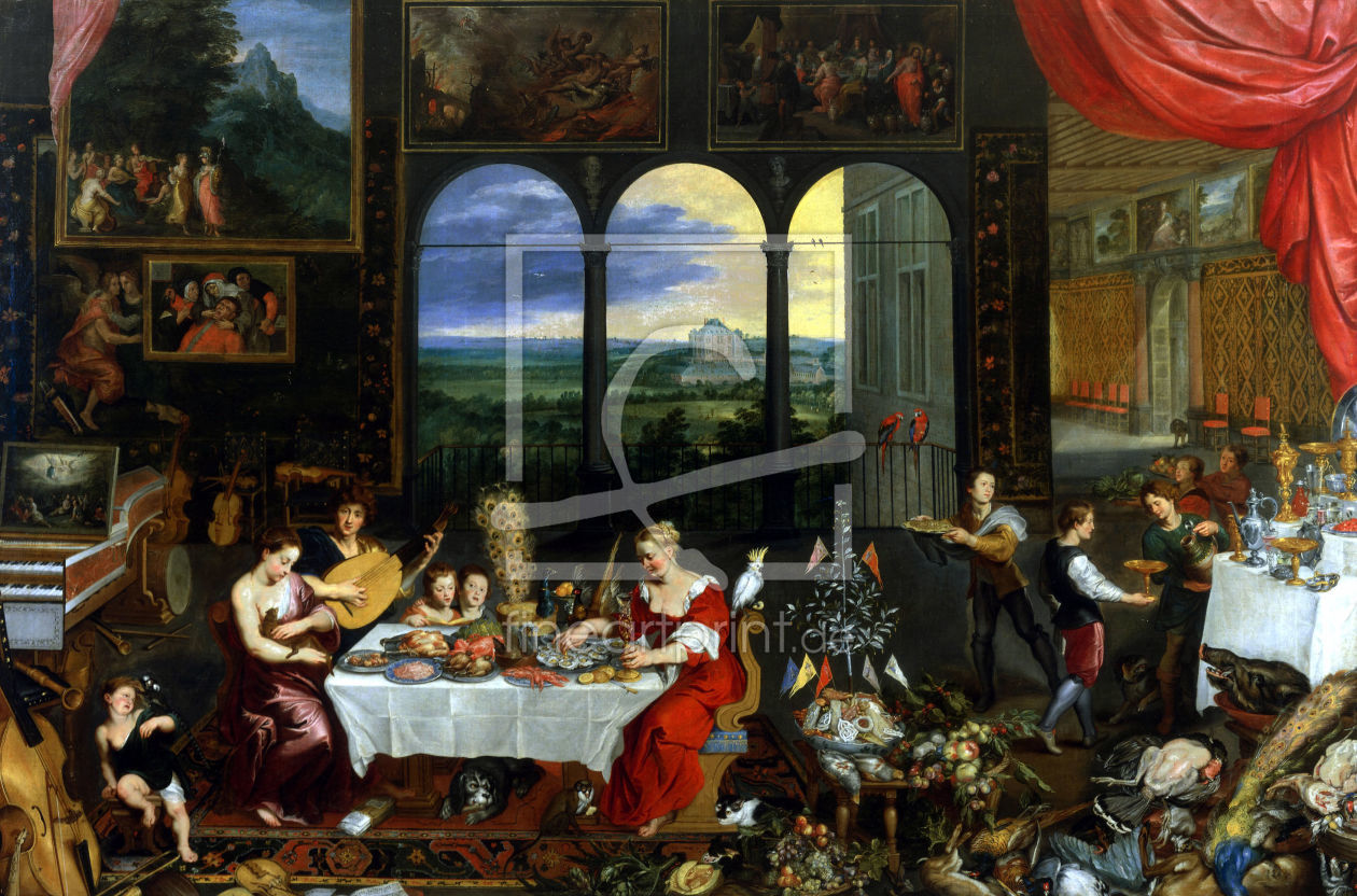 Bild-Nr.: 30007827 Brueghel the Elder / Senses erstellt von Jan Brueghel der Ältere