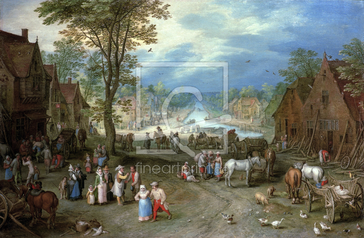 Bild-Nr.: 30007857 J.Brueghel t.E. / Landscape / 1609 erstellt von Jan Brueghel der Ältere