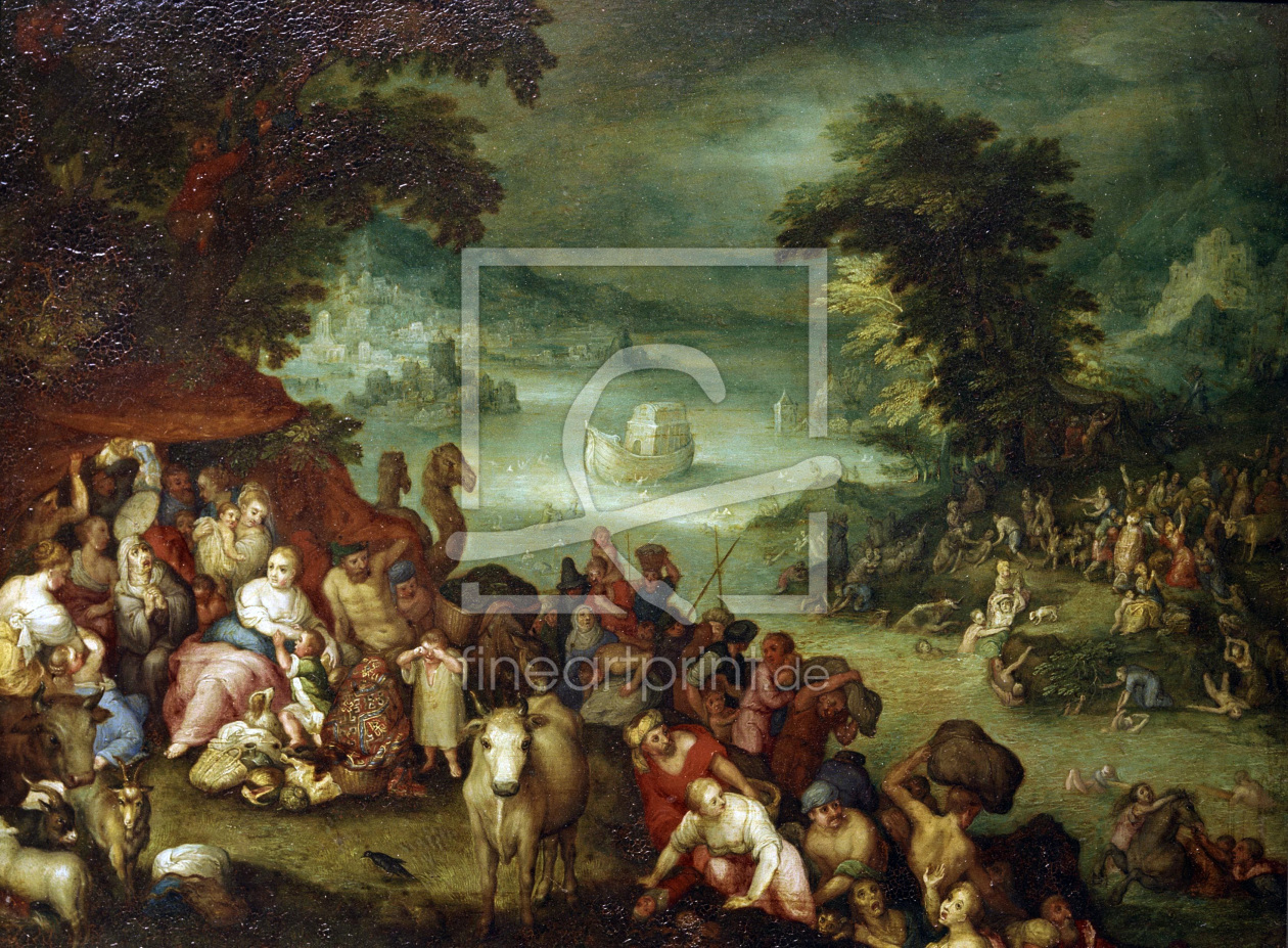 Bild-Nr.: 30007885 J.Brueghel the Elder, Flood erstellt von Jan Brueghel der Ältere