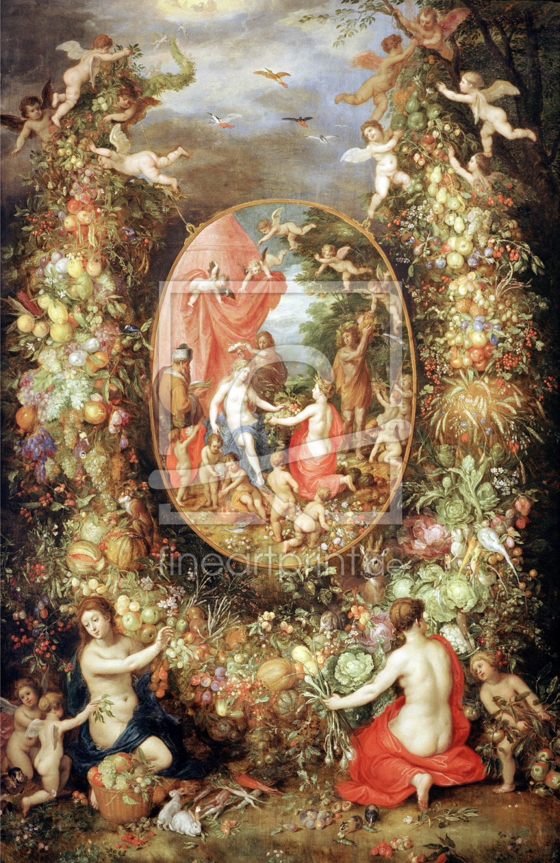 Bild-Nr.: 30007893 Brueghel a. Balen / Cybele / c. 1618 erstellt von Jan Brueghel der Ältere