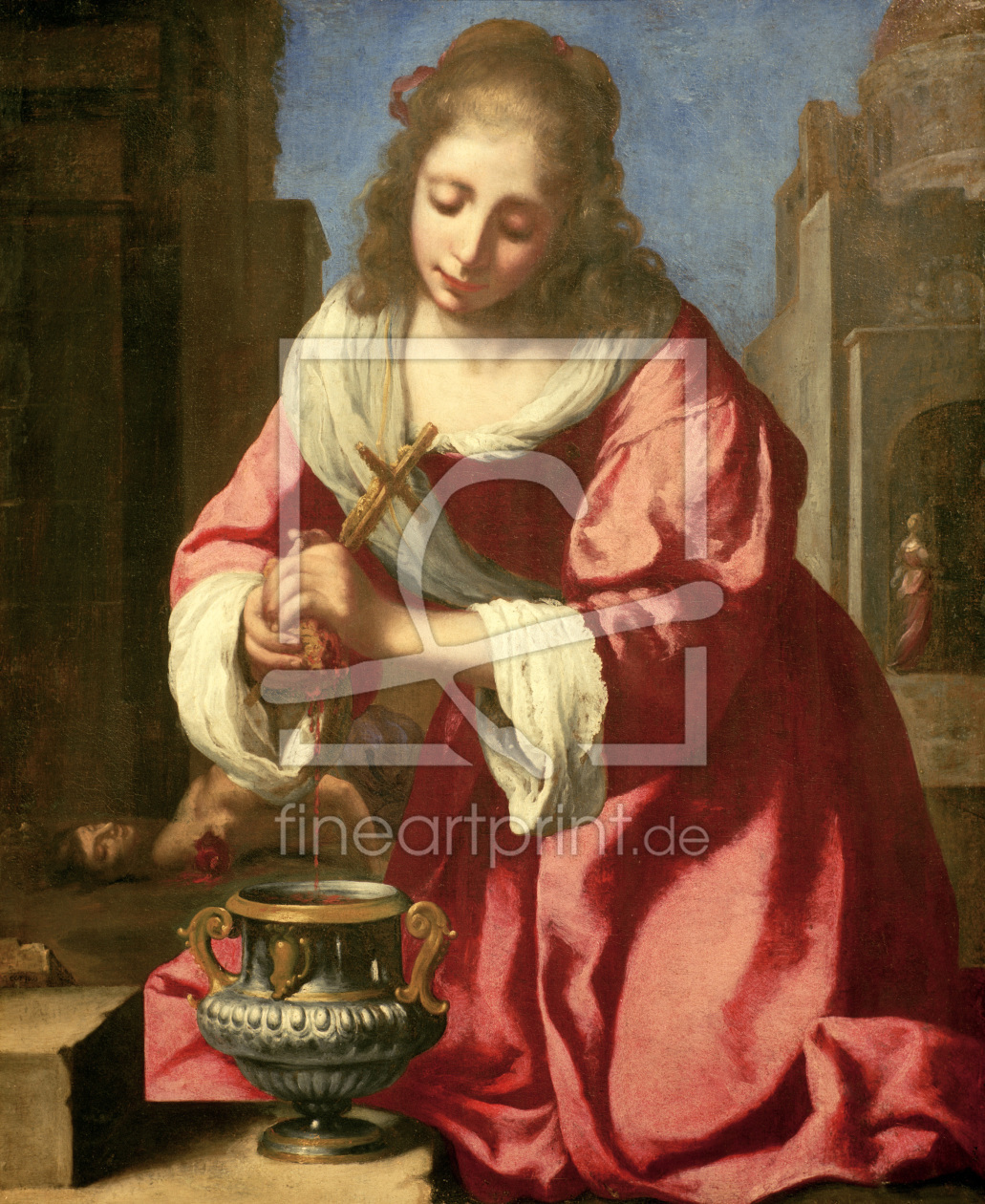 Bild-Nr.: 30007941 Vermeer / Saint Praxedis / 1655 erstellt von Jan Vermeer van Delft