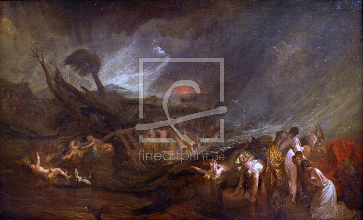 Bild-Nr.: 30008001 W.Turner, Die Sintflut Bild-Nr.: 30008001 W.Turner, Die Sintflut erstellt von Turner, Joseph Mallord William