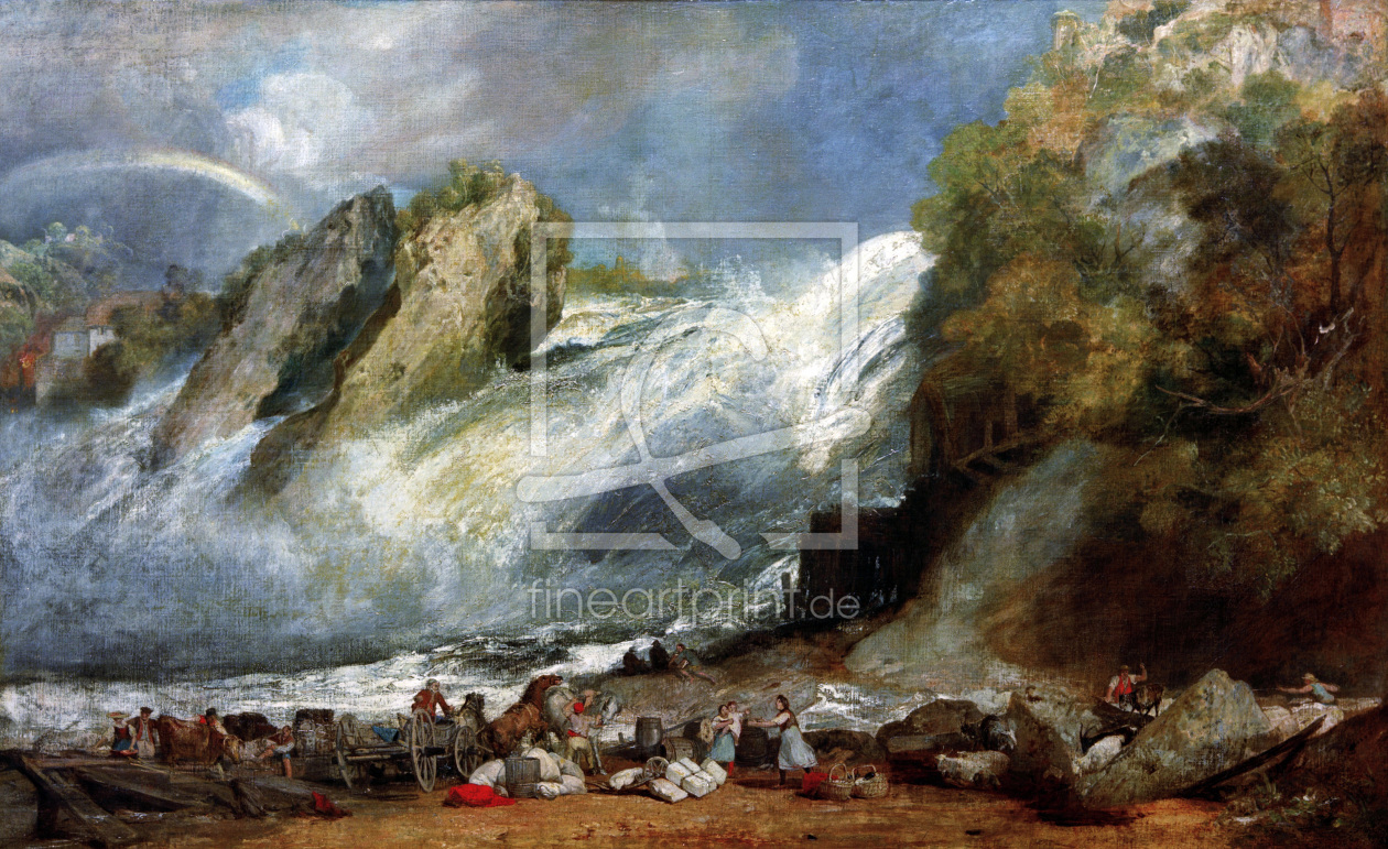 Bild-Nr.: 30008013 Rheinfall bei Schaffhausen / Thoma erstellt von Turner, Joseph Mallord William