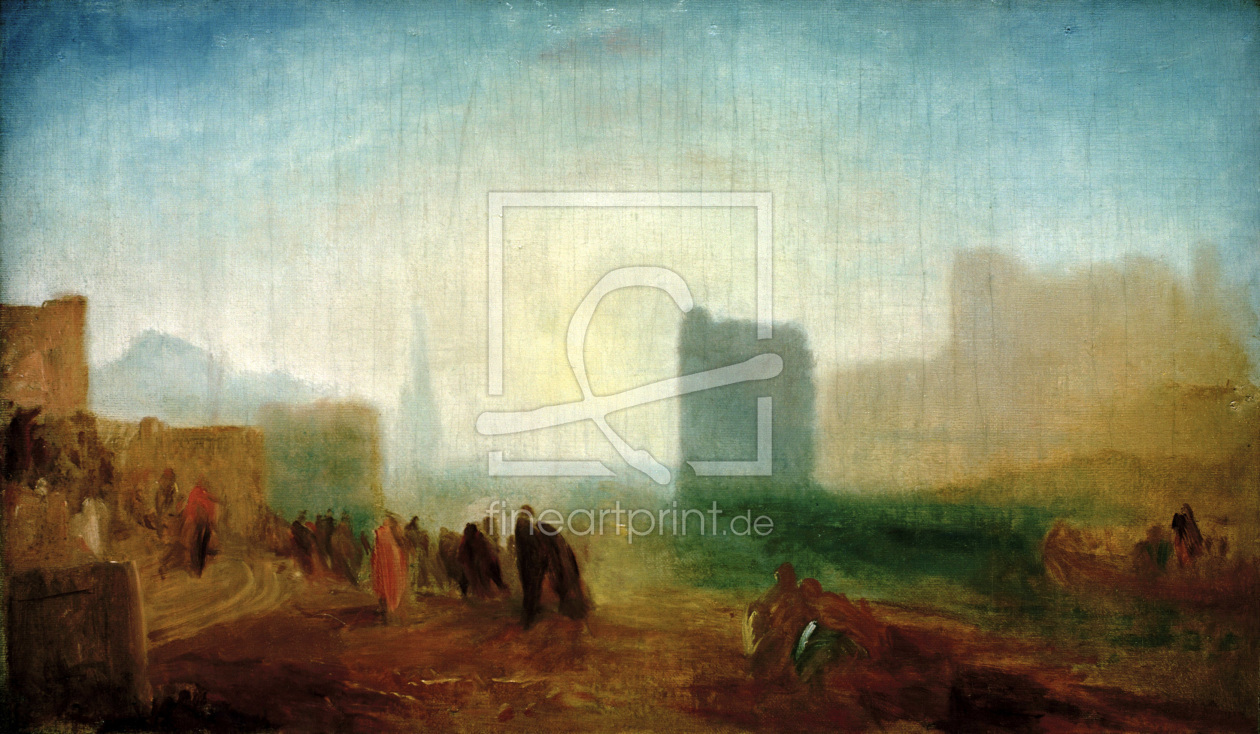 Bild-Nr.: 30008027 W.Turner, Klassische Hafenszene erstellt von Turner, Joseph Mallord William