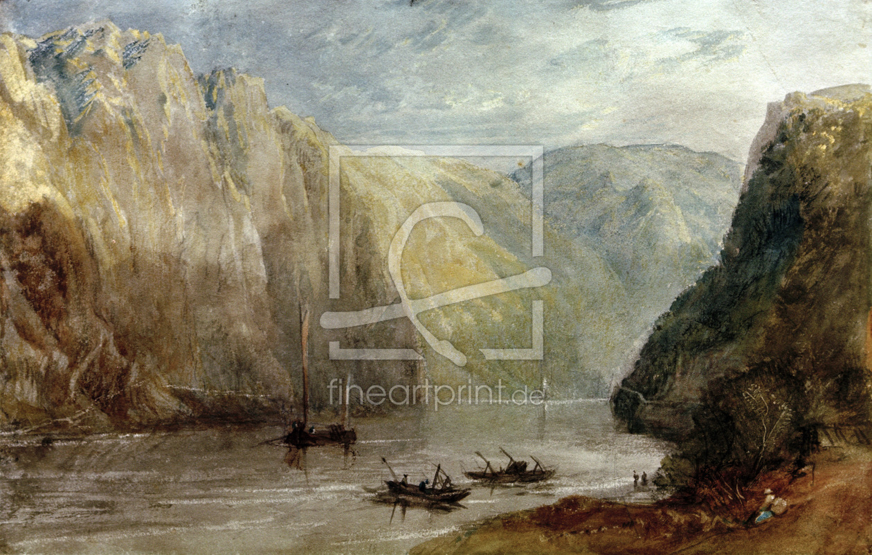 Bild-Nr.: 30008041 William Turner, Lurleiberg erstellt von Turner, Joseph Mallord William