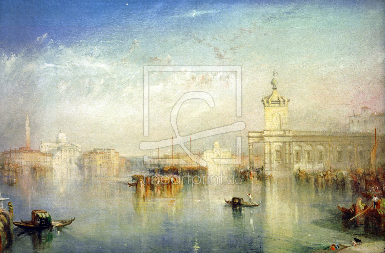 Bild-Nr.: 30008055 W.Turner, Dogana, S.Giorgio, Citella erstellt von Turner, Joseph Mallord William