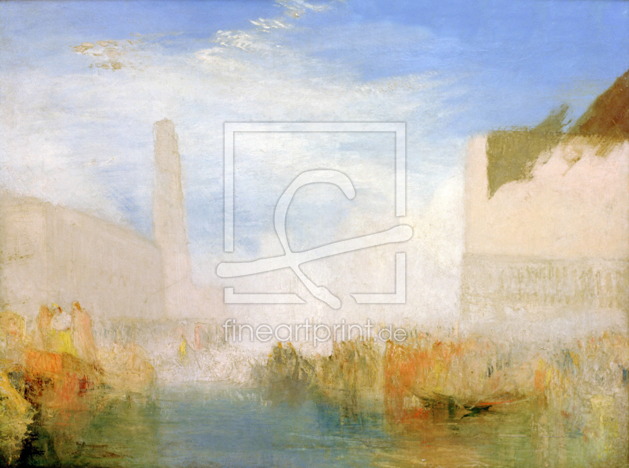 Bild-Nr.: 30008075 W.Turner, Venice, Marriage of the Doge erstellt von Turner, Joseph Mallord William