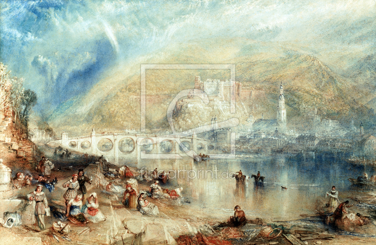 Bild-Nr.: 30008087 William Turner, Heidelberg erstellt von Turner, Joseph Mallord William