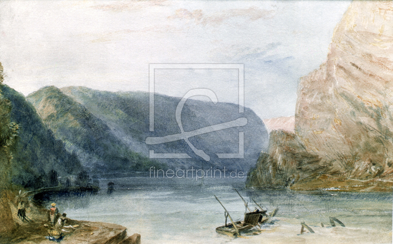 Bild-Nr.: 30008129 William Turner / Lorelei / 1817 erstellt von Turner, Joseph Mallord William